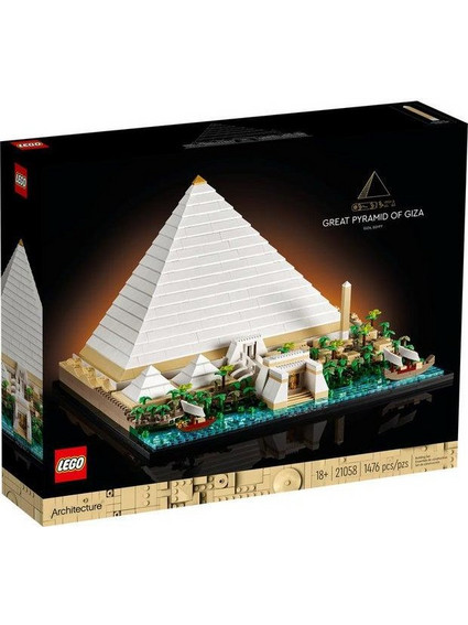 Lego Architecture Great Pyramid of Giza για 18+ Ετών 21058