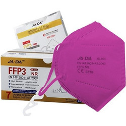 Jada FFP3 7ply Μάσκα Προστασίας Φούξια 20τμχ