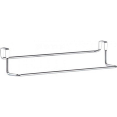 TEKNO-TEL Κρεμάστρα Πετσέτας Ντουλαπιού 30x8x7cm Επιχρωμιωμένο Ατσάλι