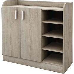 Genomax Παπουτσοθήκη Ξύλινη Sonoma Μ85xΠ30xΥ80cm 1210000884
