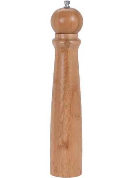 Ξύλινος Μύλος Πιπεριού από Bamboo σε φυσικό χρώμα ξύλου, 6x31 cm, Pepper mill - Aria Trade