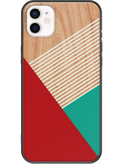 Θήκη Triangles And Lines iPhone 12 mini Black TPU (Μαύρη Σιλικόνη)