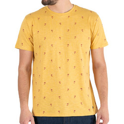All Over Print Fashion T-Shirt DOUBLE TS-191 Κίτρινο