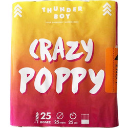 THUNDER BOY ΠΑΚΕΤΟ ΕΝΑΕΡΙΩΝ ΠΥΡΟΤΕΧΝΗΜΑΤΩΝ CRAZY POPPY YT-2252 (25 ΒΟΛΩΝ)