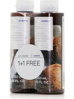 Korres Coconut Water Αφρόλουτρο σε Gel 2x250ml