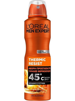 L'Oreal Paris Expert Thermic Resist Ανδρικό Αποσμητικό Spray 48h 150ml