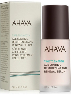 Ahava Time To Smooth Age Control Brightening & Renewal Αντιγηραντικό Serum Προσώπου για Πανάδες Ανάπλαση & Λάμψη 30ml
