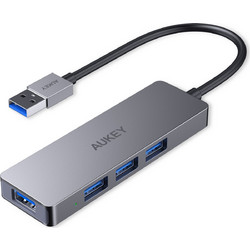 Aukey CB-H36 USB Hub 3.0 USB-A με 4 Θύρες USB-A