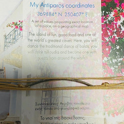 Coordinates Mini Wristlet Αντίπαρος