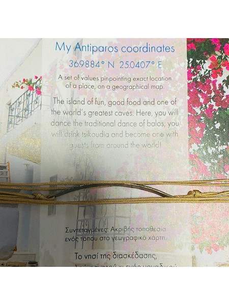 Coordinates Mini Wristlet Αντίπαρος
