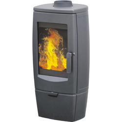 Plamen Gala 11Kw Black Μαντεμένια Ξυλόσομπα 11kW