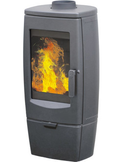 Plamen Gala 11Kw Black Μαντεμένια Ξυλόσομπα 11kW