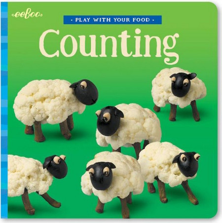 Eeboo Παιδικό Βιβλίο Play With Your Food Counting στα Αγγλικά