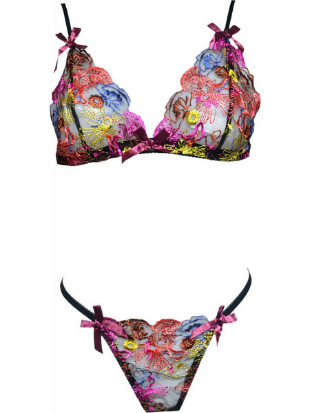 CELLESTINA SET ΣΟΥΤΙΕΝ+STRING ΔΑΝΤΕΛΩΤΑ ΕΣΩΡΟΥΧΑ - ΕΜΠΡΙΜΕ ΜΑΥΡΟ