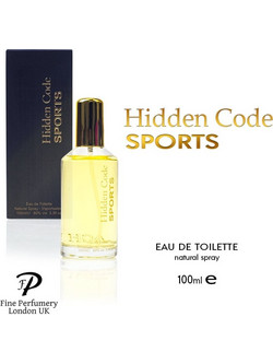 Αντρικό Άρωμα Hidden Code Sports 100ml