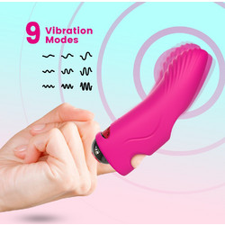 Kinksters Aurora Finger Vibrator Δονητής Δακτύλου Ροζ