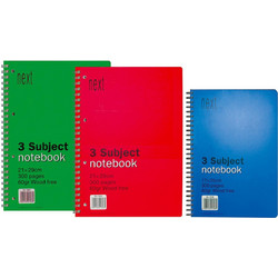 Next notebook τετράδιο σπιράλ 14x21εκ. 2θεμ. 192σελ. - 10 ΤΕΜ
