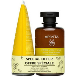 APIVITA Promo Frequent Use Set Gentle Daily Shampoo 250ml & Gentle Daily Conditioner 150ml