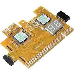 4-in-1 Desktop PC PCI-E LPC Diagnostic Card Motherboard Detection Failure Test Card (OEM)