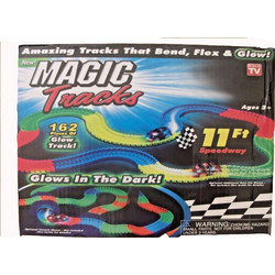 Αυτοκινητόδρομος Με Led Αυτοκινητάκι Magic Tracks 162τμχ 11-162