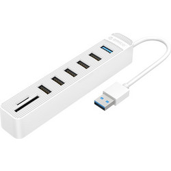 Orico TWU32-6AST USB Hub 3.0 USB-A με 8 Θύρες USB-A / Card Reader