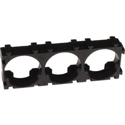 Stackable 18650 battery holder