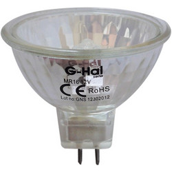 Glou Λάμπα Ιωδίνης G-Hal Dichroic MR16 50W 12V Gu5.3 12 2900K