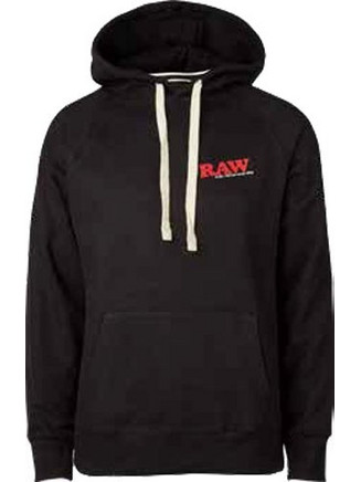 RAWthentic Φούτερ Original Hoodie Black Raw Edition - Μαύρο