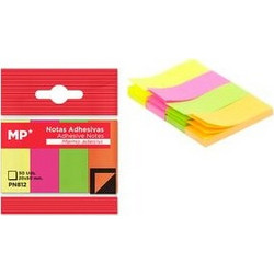 MP αυτοκόλλητοι σελιδοδείκτες PN812, 20x50mm, 200τμχ, χρωματιστοί