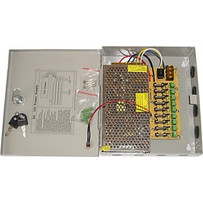 Σταθεροποιημένο τροφοδοτικό 12V / 10A / 120W, 9 εξόδων, ANGA CP1209-10A-9 19225