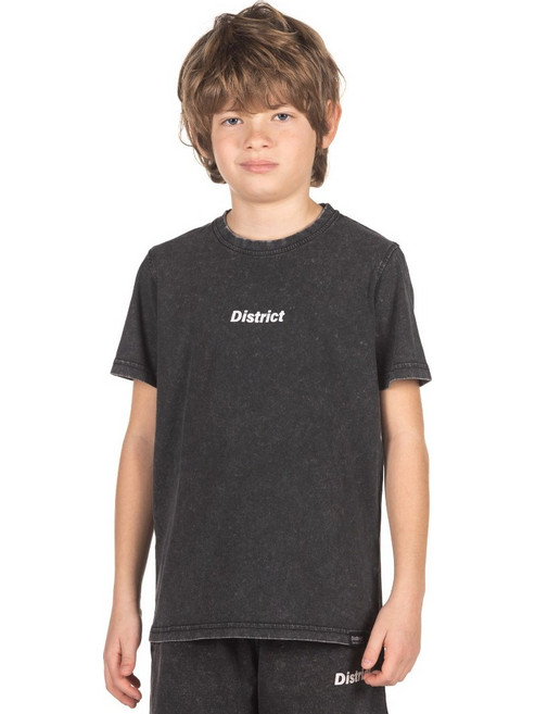 District75 Παιδικό T-Shirt Κοντομάνικο Μαύρο 123KBSS-683-071