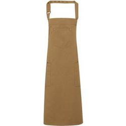 Ποδιά Ολόσωμη με τσέπες Chino Premier PR132 Khaki
