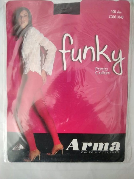 Κολάν 100 den Arma Funky 003140 - Μαύρο