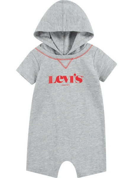 Levi's Φορμάκι Κοντομάνικο για Αγόρι Γκρι 6EC667-C87