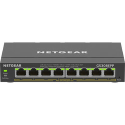 Netgear GS308EPP Unmanaged L2 Switch με 8 Θύρες Ethernet 1Gbps