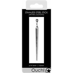 Ouch! Urethral Sounding Metal Stick 10mm