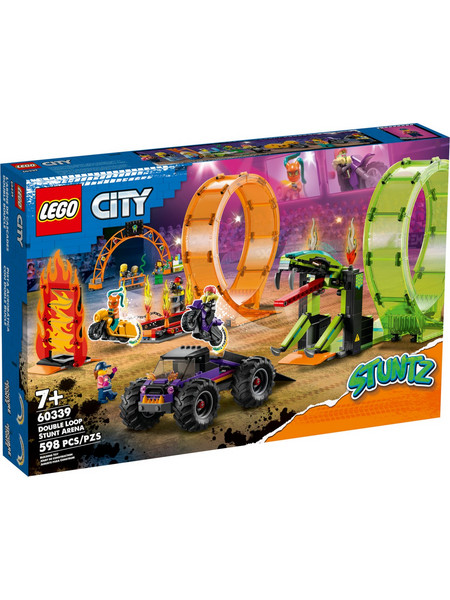 Lego Stuntz Double Loop Stunt Arena για 7+ Ετών 60339