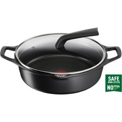Tefal Robusto E24972 Κατσαρόλα Αλουμινίου Αντικολλητική Επίστρωση 28cm