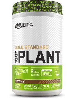 Optimum Nutrition Gold Standard 100% Plant Chocolate Φυτική Πρωτεΐνη Χωρίς Γλουτένη 684gr