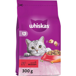 Whiskas Adult 1+ with Beef 300gr