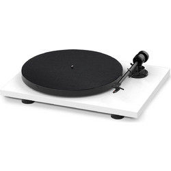 Pro-Ject E1 Πικάπ με Προενίσχυση Bluetooth White + Ortofon OM5e