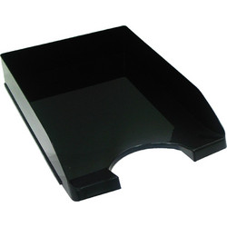 METRON ΔΙΣΚΟΣ ΓΡΑΦΕΙΟΥ ΠΛΑΣΤΙΚΟΣ 26x35x6.5cm CLASSIC ΜΑΥΡΟΣ