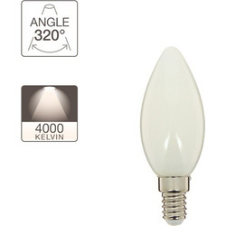 XANLITE ΛΑΜΠΤΗΡΑΣ LED MILKY Ε14 4W 4000Κ 470LM
