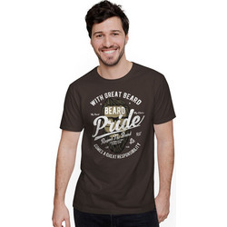 BEARD PRIDE (Κοντομάνικο Ανδρικό / Unisex) - Dark grey