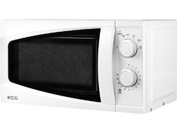 ECG MTM2070W Φούρνος Μικροκυμάτων με Grill 20lt Λευκός