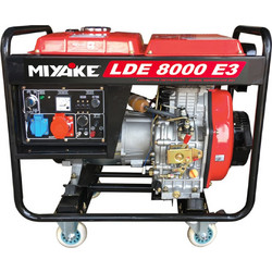 Miyake LDE8000E 203305 Γεννήτρια Πετρελαίου Τριφασική με Μίζα 8KVA