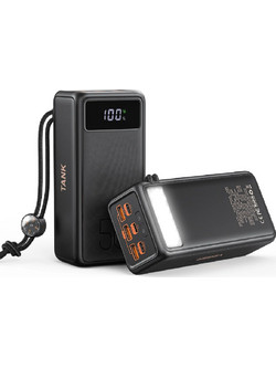 Veger Power Bank 56000mAh 100W με 3 Θύρες USB-A & 2 Θύρες USB-C Power Delivery Black
