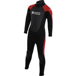 Scuba Force Saily Black/Red Παιδική Ολόσωμη Στολή Κατάδυσης Neoprene για Αυτόνομη Κατάδυση 3mm