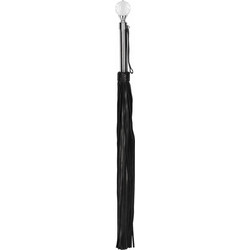 OUch! Sparkling Round Metal Flogger Μαστίγιο Μαύρο