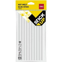 Deli Ράβδοι Σιλικόνης Deli 11x200mm Stick Up Διαφανη (231.29912)